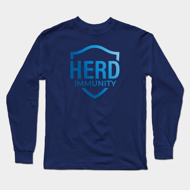 Herd immunity Long Sleeve T-Shirt by Ageman